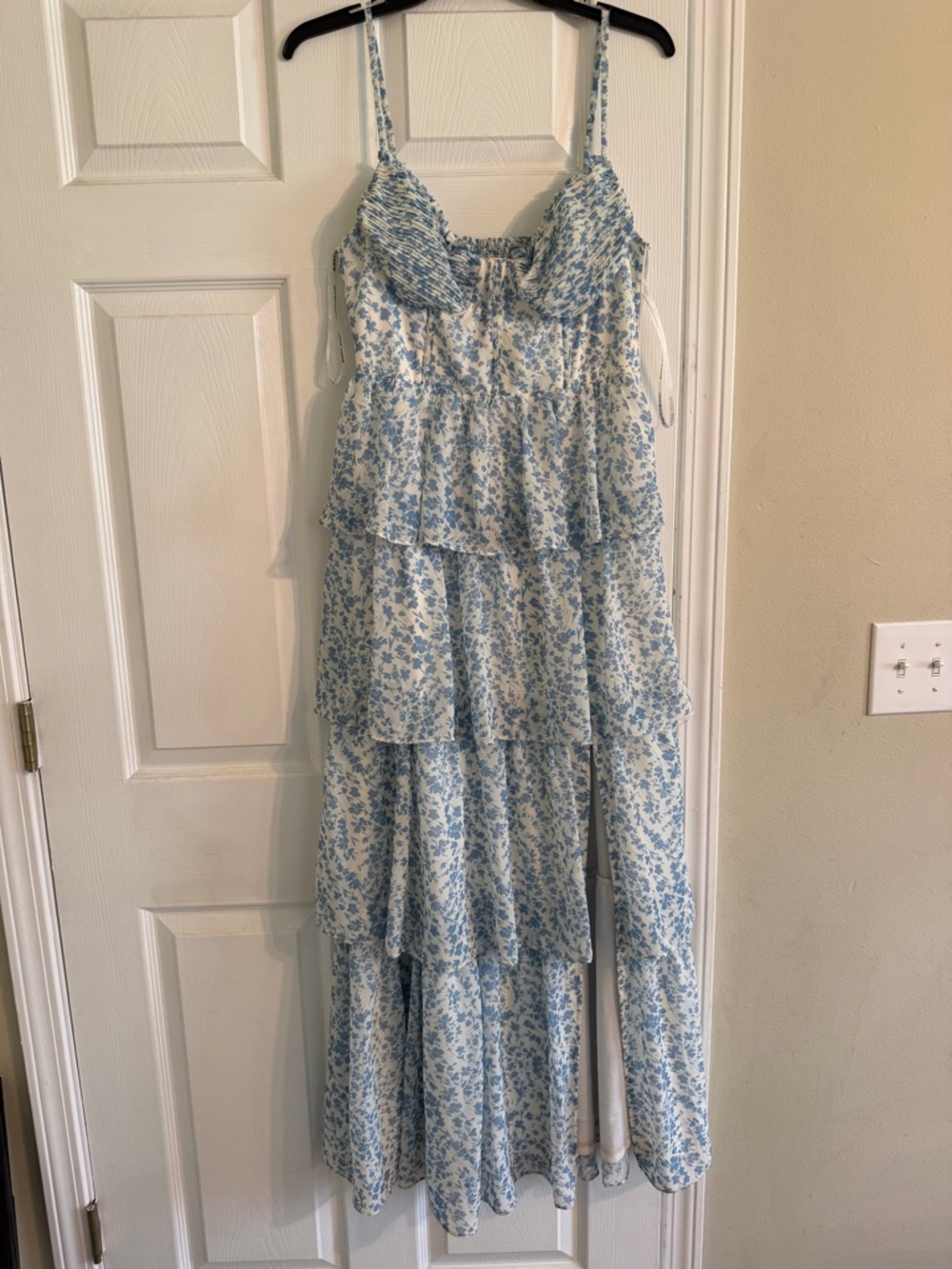 Lola Maxi in Blue Dreamy Ditsy